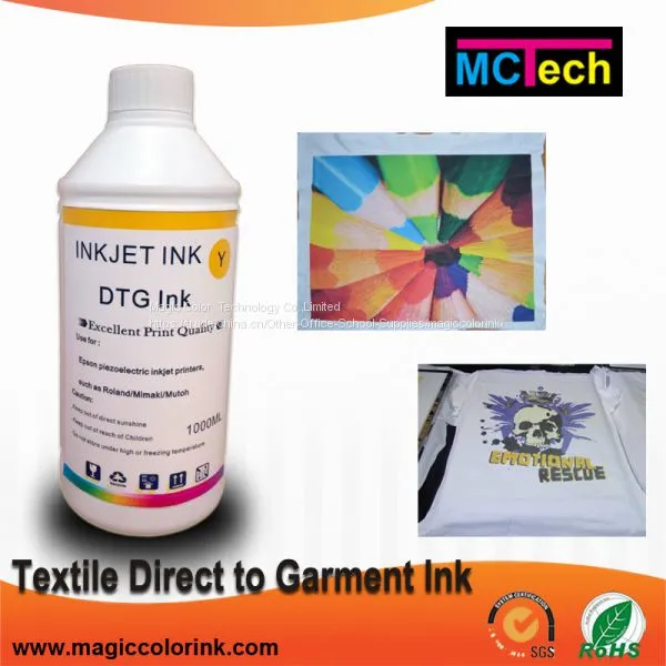 New Premium Pure Cotton Dtg Textile Pigment White Ink For Brother Gt3 Gt-361 Gt-3 Series photo-4