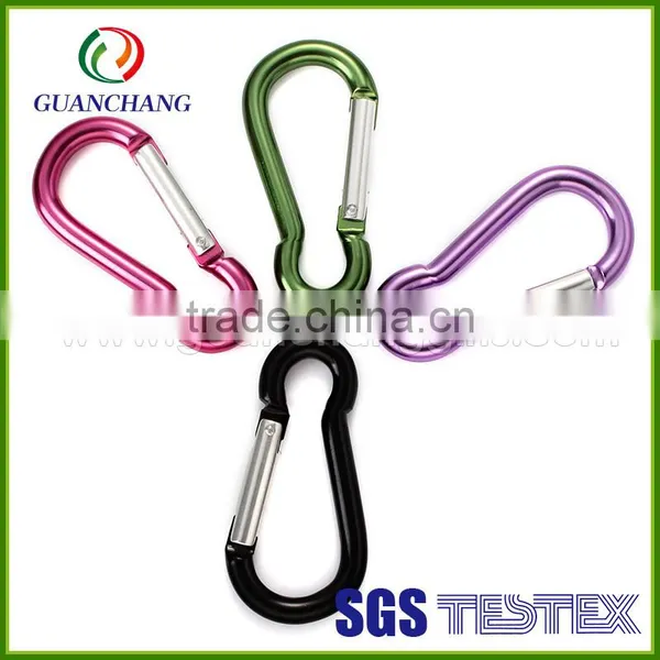 Hot Selling Colorful Round Aluminum Carabiner photo-3