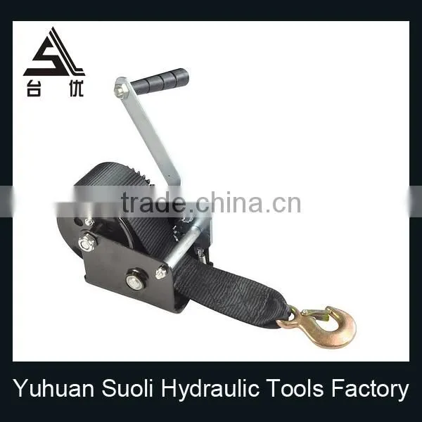 Manufacturing 1200lbs Galvanized Free Fall Auxiliary Winch With Cable photo-4