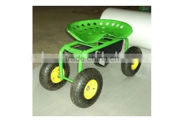 Rolling Steel Sand Beach Garden Wagon Cart photo-3