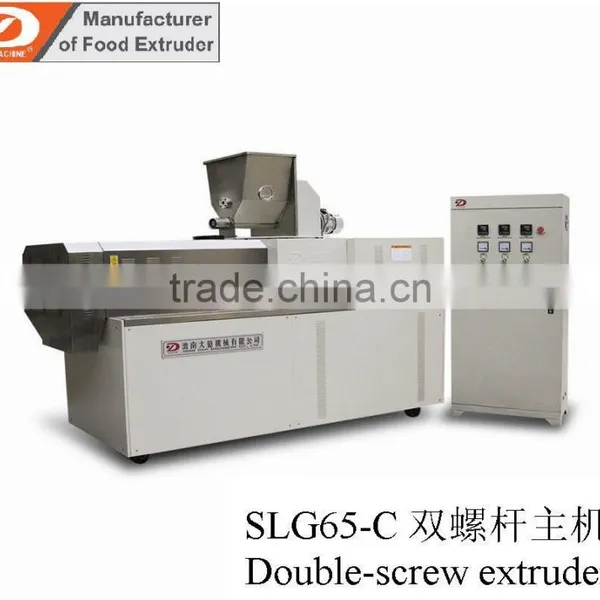Jinan Twin Screw Extruded Fried Wheat Flour Snack Chips Process Line photo-4