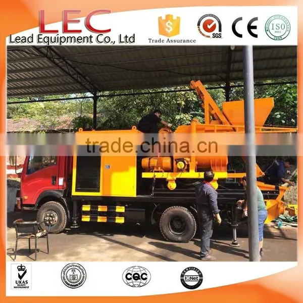 LJBC40 L1 Used Easy Moved Truck Mounted Diesel Concrete Pump photo-2