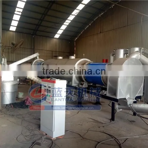 BBQ Empty Fruit Bunch Charcoal Rotary Carbonization Furnace photo-2