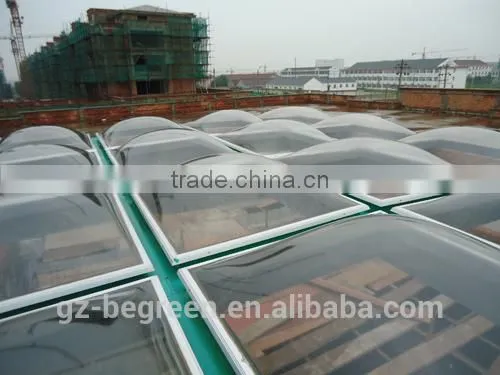 Polycarbonate PC Plastic Tubalar Acrylic Skylight Sheet Covers photo-3