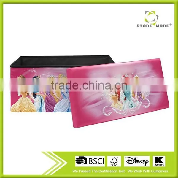 Disney Audit Suppliers Foldable Storage Ottoman, Princesses photo-3