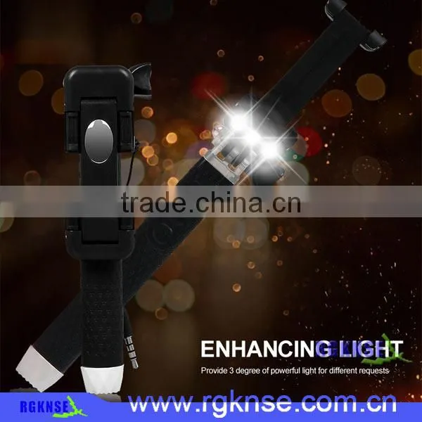 Hot Sale High Quality Mobile Phone Flash Light,mini Selfie Stick With LED Light photo-2