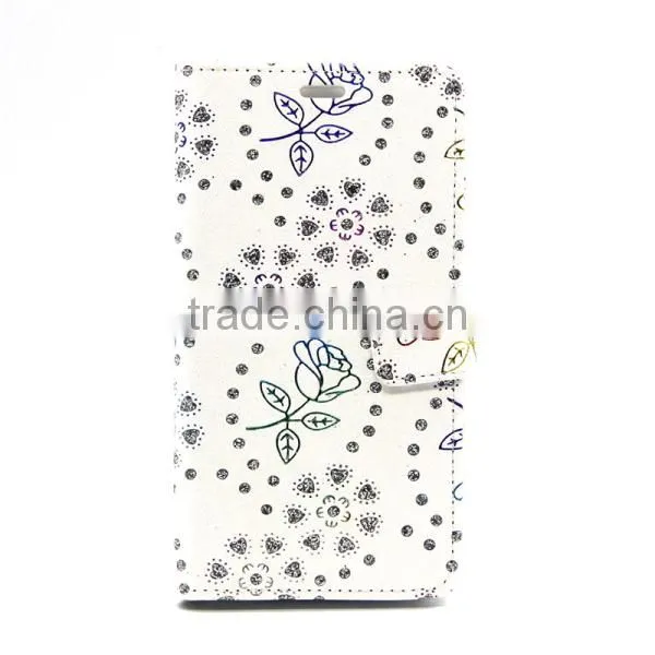 Cheap Mobile Phone Case PU Leather Phone Shell Flip Leather Foldable Case for Wiko Lenny photo-4