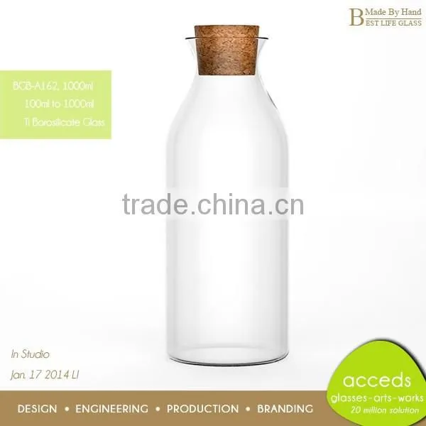 Custom Heat Resistant Clear 250ml Milk Bottle photo-5