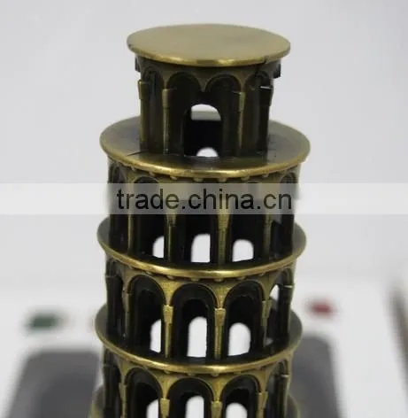 Zinc Alloy Souvenir Leaning Tower of Pisa photo-3
