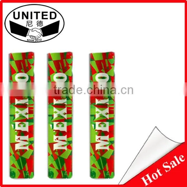 Full Color Printing Slap Bracelet Custom Design Snap Wrap photo-5