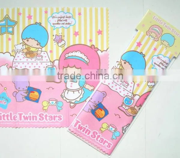 Microfiber Glass cleaning cloth/Eyeglass Cleaner