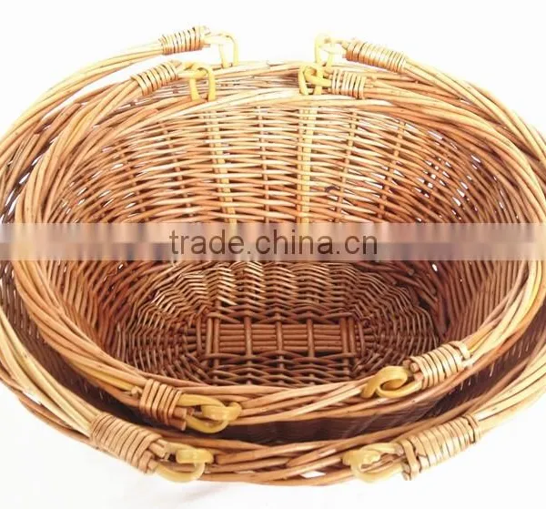 Willow Basket Material Cheap Supermaket Basket Cone Basket photo-2