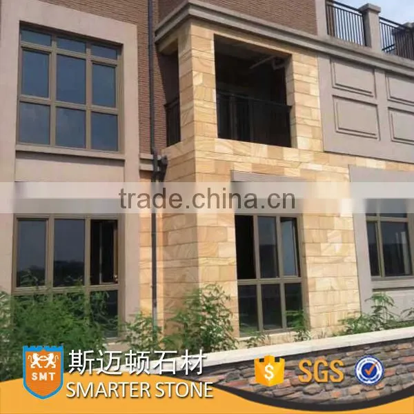 Cheap Teak Sandstone Tiles Sandstone Slabs For Sale Yellow Sandstone Paving photo-4