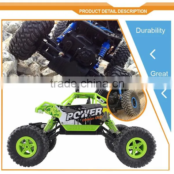 RC Car 2.4G Rock Crawler Car 4 WD Monster Truck 1:18 Off-Road Vehicle photo-4