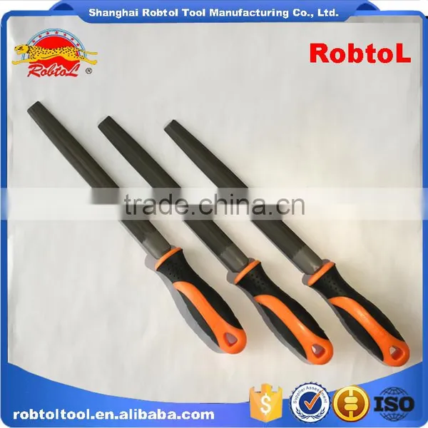 8" Steel File Rasp Bastard Cut Flat Half Round Curved Square Triangle Semicircle photo-5