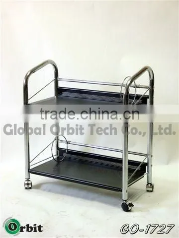 Kitchen Stand Kitchen Shelf, Magazine Rack, Easy Move Metal Storage Rack photo-4