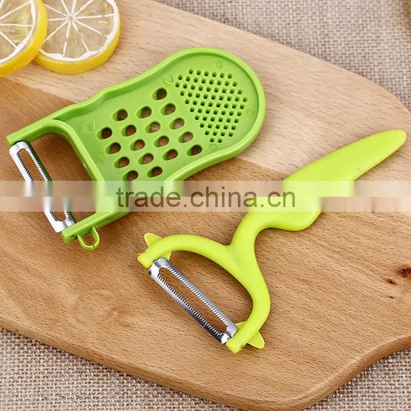 Factory Price Multi Functional High Quality PP Material Stainless Steel Blade Peeler photo-4