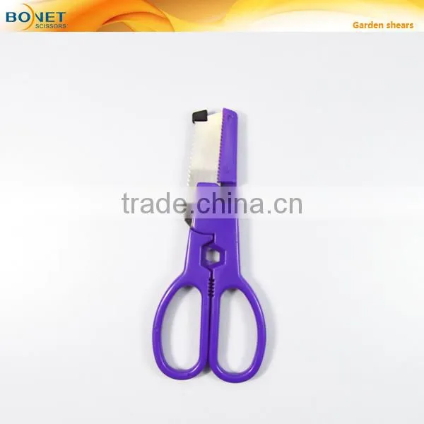 S98000 6-1/4" Garden Shears Plastic Handle Flower Cutting Scissors photo-2