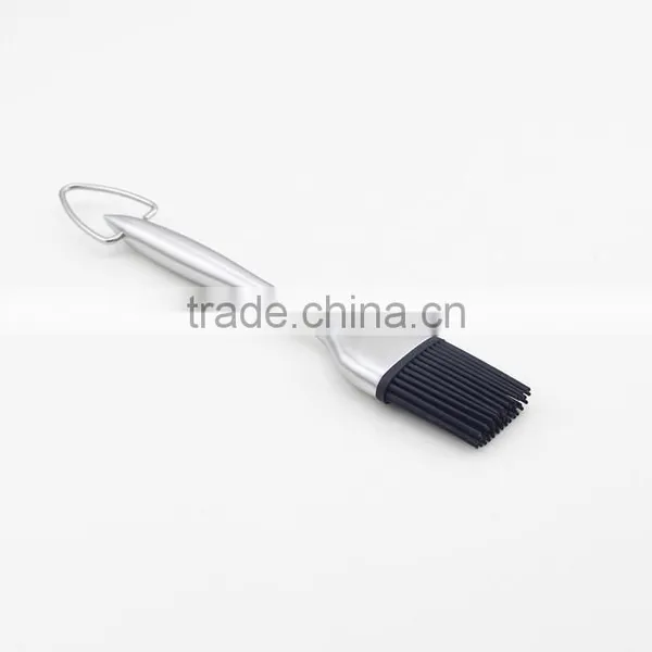 Silicone Basting And Pastry Brush With Stainless Steel Handle And Hanging Ring photo-4