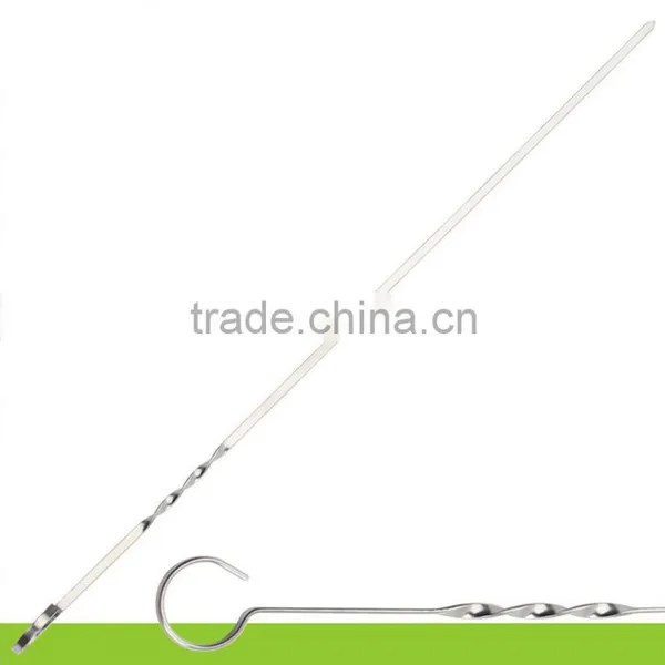 Stainless Steel BBQ Skewers/BBQ Grill Needle/BBQ Stick photo-3