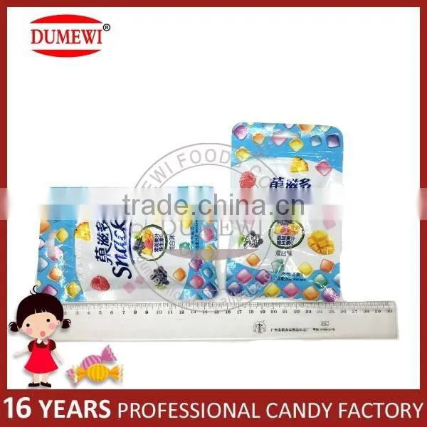 HALAL Crispy Mixed Fruit Juice Soft Candy Chewy Candy photo-3