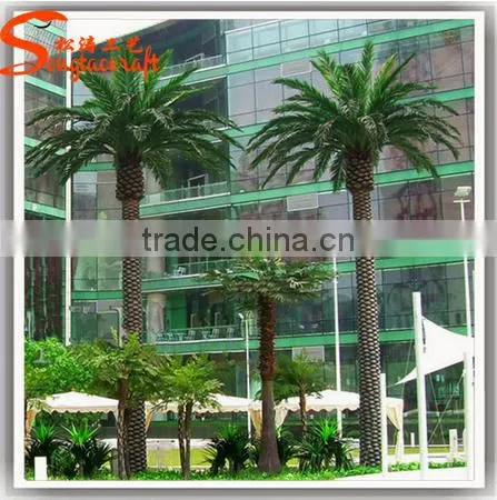 2015 Wholesale Artificial Outdoor Palm Trees Plastic Decorative Metal Palm Tree Palm Trees photo-2