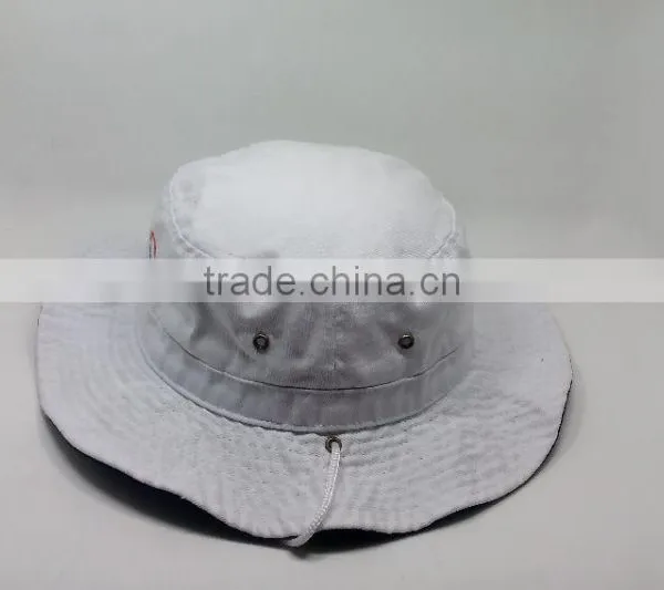 Customized Outdoor Leisure Sports Cap Fisherman Fishing Cap Big Brim Hat photo-2