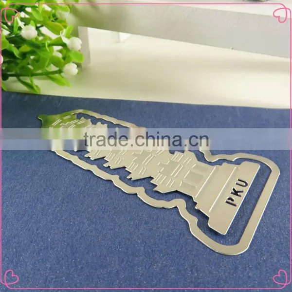 OEM Skeleton Silver S/S ODM Tower Shape Bookmark photo-6