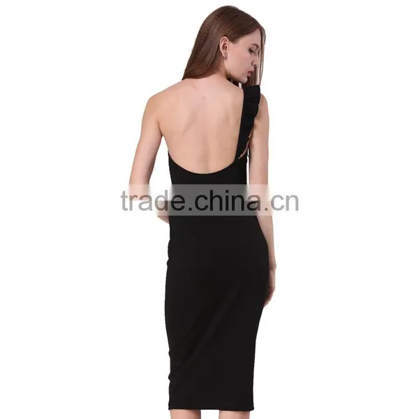 Summer off Shoulder Women Sexy Night Dress 2017 photo-5