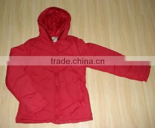 Ladies' Padding Jacket In Stock photo-4