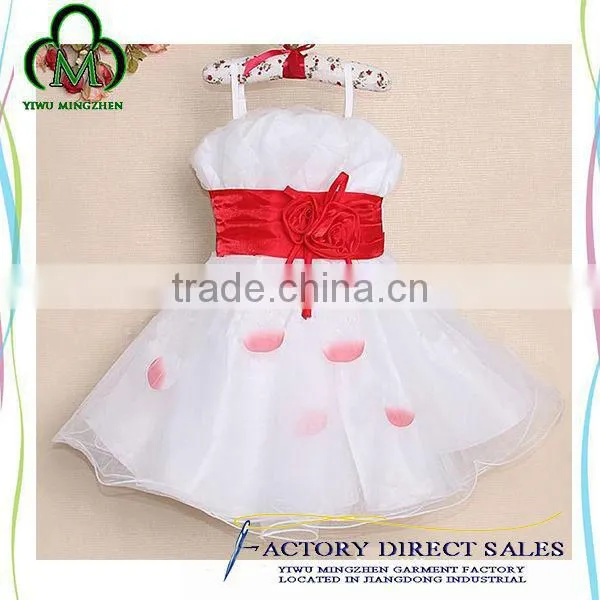 Lovely Child Tulle Flower Pattern Puffy Summer Cute Dress for Baby Girl Dresses photo-6