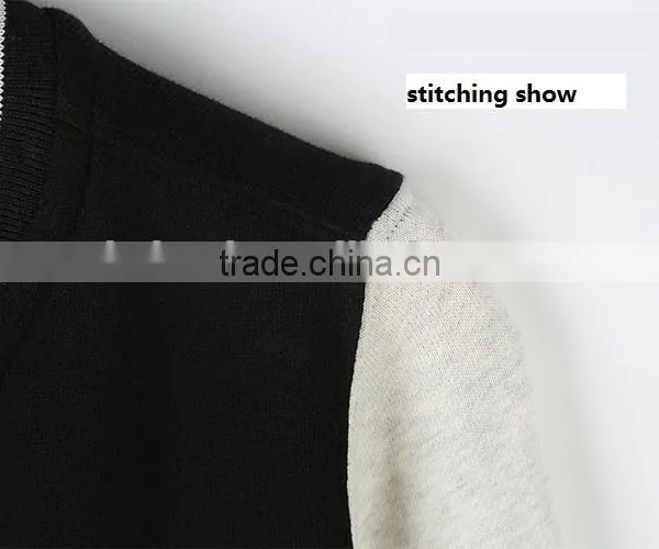 Mens Printing Stand Collar Sweatshirt Wholesale photo-4