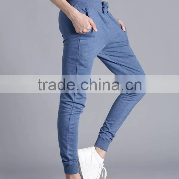 100% Cotton Wholesale Gym Women Fitness Jogger Pants Slim Fit Women Sweatpants photo-2