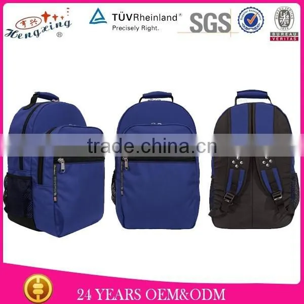 100% Cotton Fabric Fashion Backpack for Students High School Students Backpacks photo-4