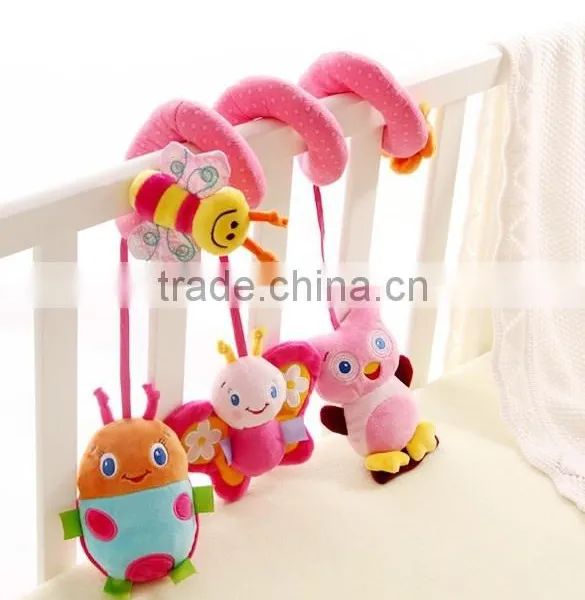 Crib Spiral Toy/Crib Hanging Toys/Plush Crib Toys Set photo-2