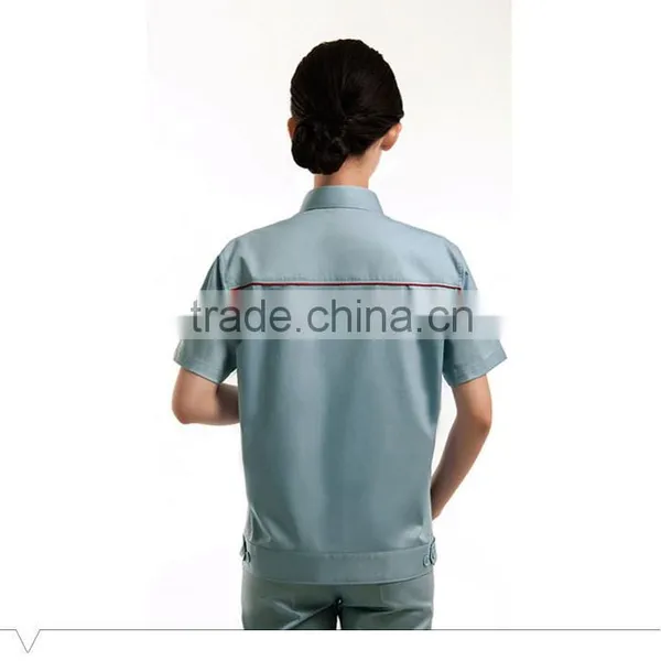 Summer Engineering Poly Cotton Twill Fabric Work Uniform photo-4