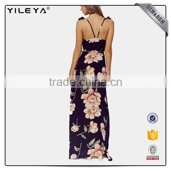 2017 Deep-V Sexy Backless Lady Dress photo-3