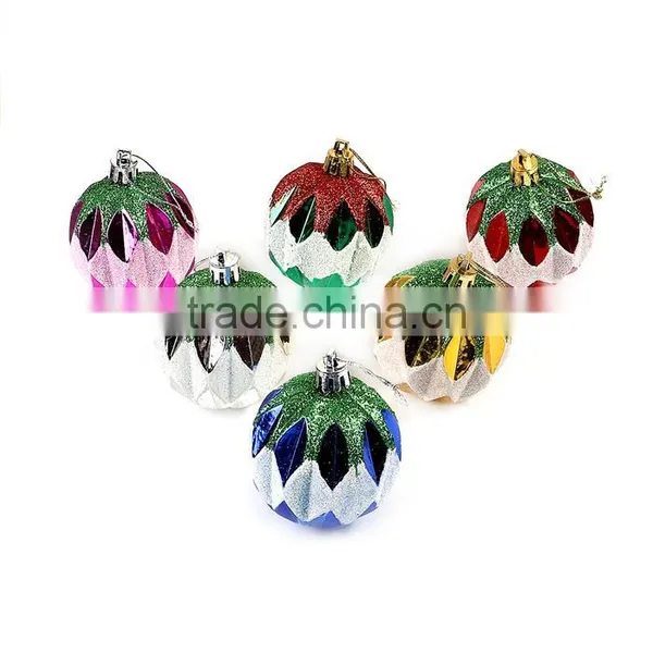 Plastic Christmas Party Decorations Multicolor Round Rhombus photo-1