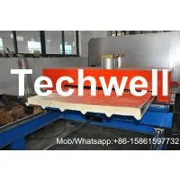 PLC Control And High Productivity Rubber Belt PU Sandwich Panel Machine TW-PU1000