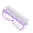Plastic Handle Big Nail Cleaning Brush Manicure Pedicure Tool