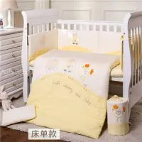 Fluffy Whinking And Chirp Cotton Quilting Baby Comfoter With Sheets
