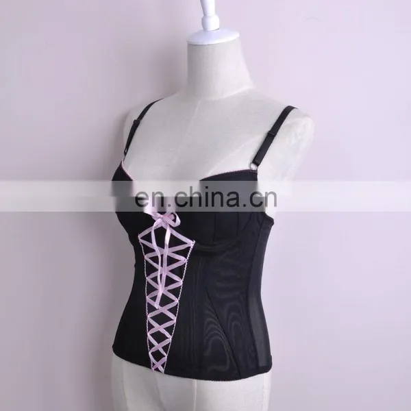 2015 Comfortable Tight Sliming Plus Size Corsets And Bustiers Cheap photo-5