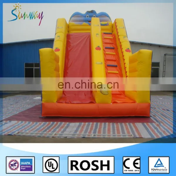 Kids Elephant Slide / Inflatable Bouncy Castle With Slide / Inflatable Slide Parts photo-6