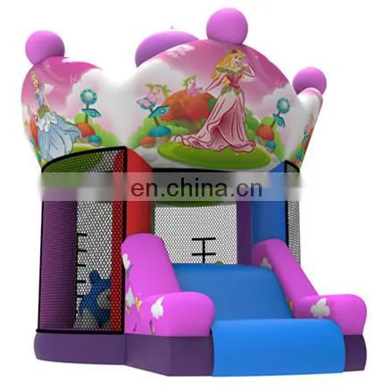 2017 New Design Circus Time Inflatable Bouncy Castle Slide Combo photo-2