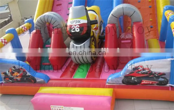 Inflatable Slide, Inflatable Car Race Theme Slide for Outdoor photo-5