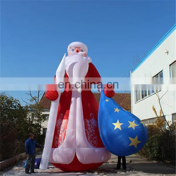 Attractive Customized Outdoor Giant Christmas Inflatable Santa Claus Decoration photo-2