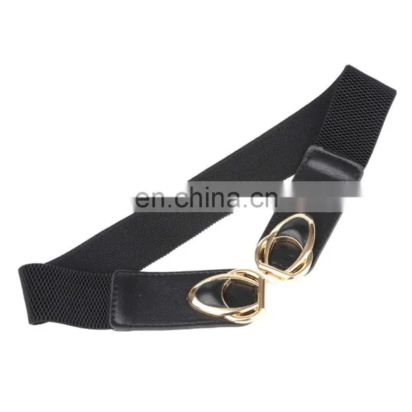 Grace Karin Women Ladies Girls Metal 1.5" Bow-Knot Buckle Stretchy Elastic Waist Belt Waistband CL010485 photo-5