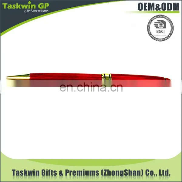 Specail Design Ball Pen/customized High Quality Red Wood Pen for Business