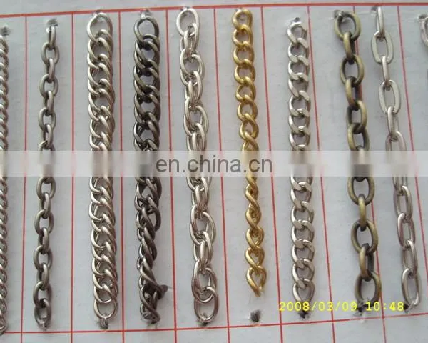 China Chain Supplier Custom Shiny Design Gold Metal Chain for Football Shoes photo-2
