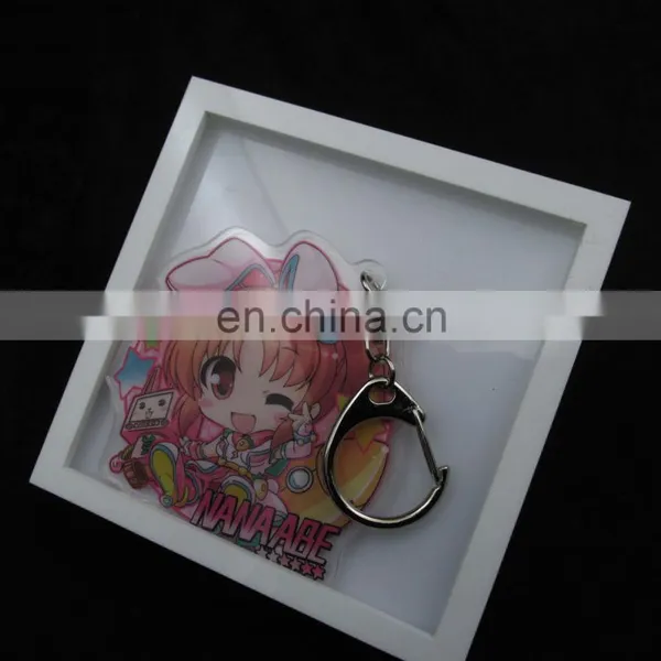 Fashional High Clear Acrylic Keychain With Colour Printed photo-4